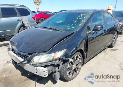 2013 Honda Civic Si z USA, uszkodzony, nr VIN 2HGFB6E54DH707519